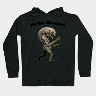 Hello Human03 Hoodie